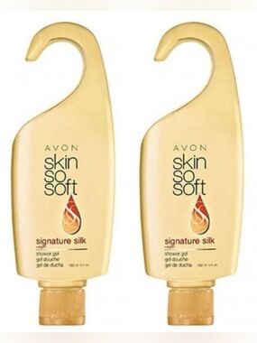 AVON SIGNATURE SILK MOISTURIZING SHOWER GEL 2PK (BRAND NEW)